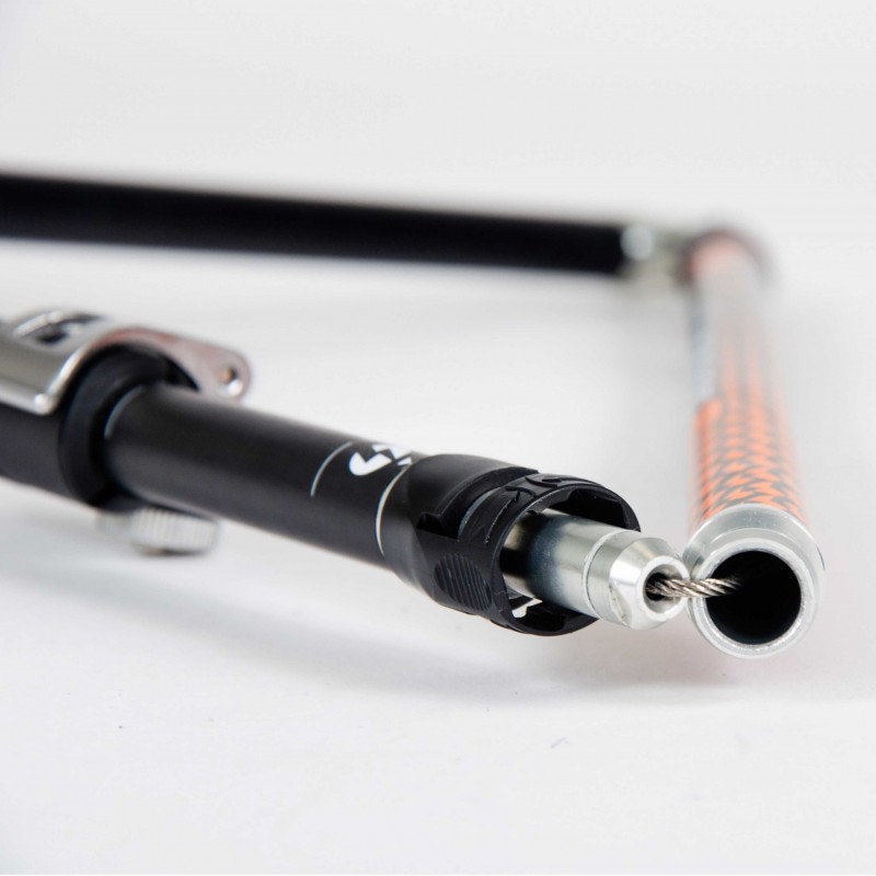 Bâton de randonnée Guidetti Flashlock Ambre alu-carbone
