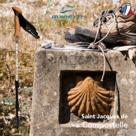 Bâton de randonnée Guidetti Saint Jacques de Compostelle Bâton de randonnée Guidetti Saint Jacques de Compostelle