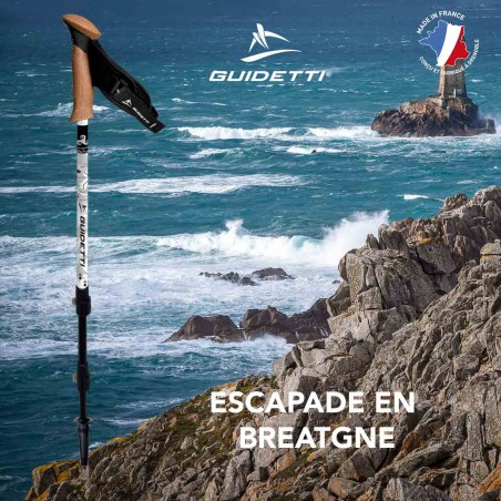 Hiking poles Guidetti Escapade en Bretagne