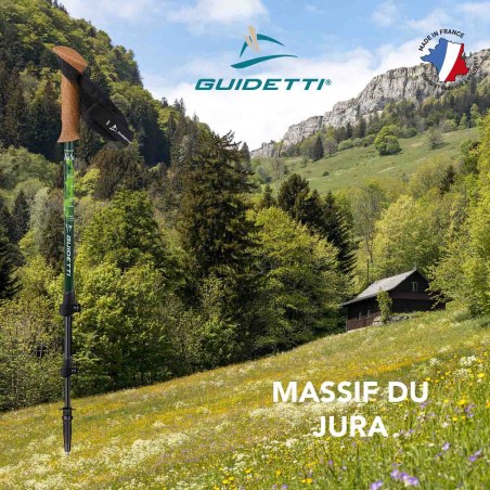 Bâton de randonnée Guidetti Massif du Jura