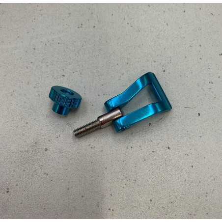 Clapet et écrou Easy-lock bleu pour bâton de randonnée Guidetti Clapet et écrou Easy-lock bleu pour bâton de randonnée Guidetti