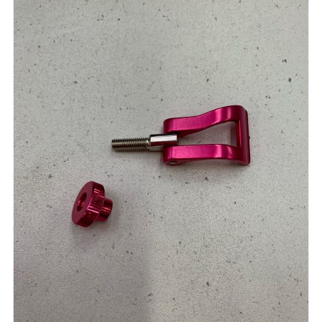 Clapet et écrou Easy-lock rose pour bâton de randonnée Guidetti Clapet et écrou Easy-lock rose pour bâton de randonnée Guidetti