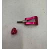 Clapet et écrou Easy-lock rose pour bâton de randonnée Guidetti Clapet et écrou Easy-lock rose pour bâton de randonnée Guidetti