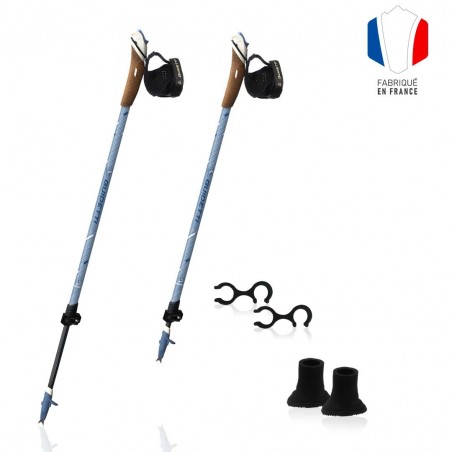 Adjustable nordic walking poles Guidetti Nomade Prestige