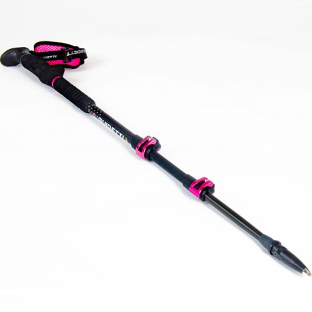 Hiking poles Guidetti BLight alu-carbon Rubis Hiking poles Guidetti BLight alu-carbon Rubis