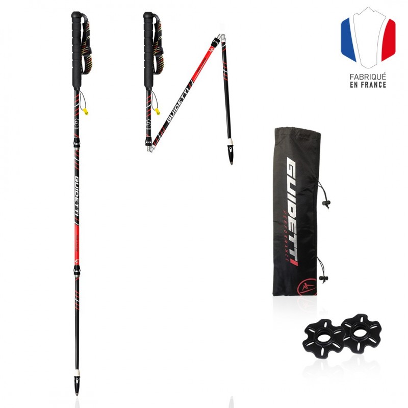 Trail running poles Guidetti Performance Silver