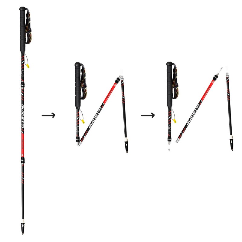 Trail running poles Guidetti Performance Silver