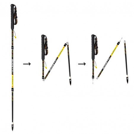 Trail running poles Guidetti Platinium Aero Perf