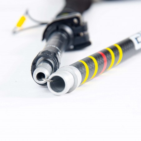 Collapsible and adjustable trail running poles Guidetti Platinium Flexo Collapsible and adjustable trail running poles Guidetti Platinium Flexo