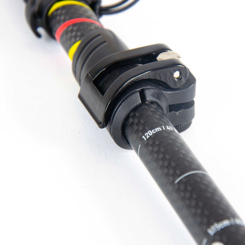 Collapsible and adjustable trail running poles Guidetti Platinium Flexo