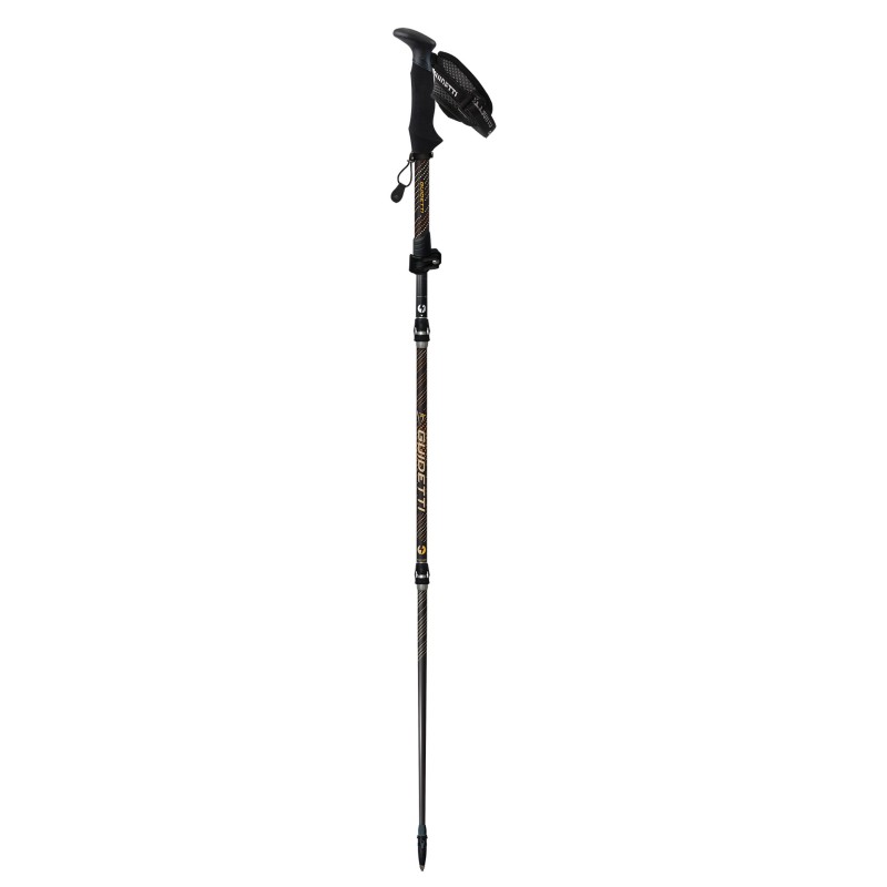 Bâton de randonnée pliable Guidetti Flashlock Ambre alu carbone