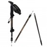 Bâton de randonnée pliable et démontable Guidetti Flashlock Ambre Bâton de randonnée pliable et démontable Guidetti Flashlock Ambre