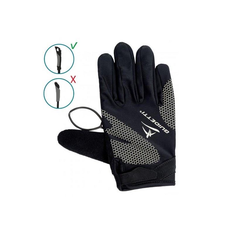 Gants détachables marche nordique Guidetti Viper