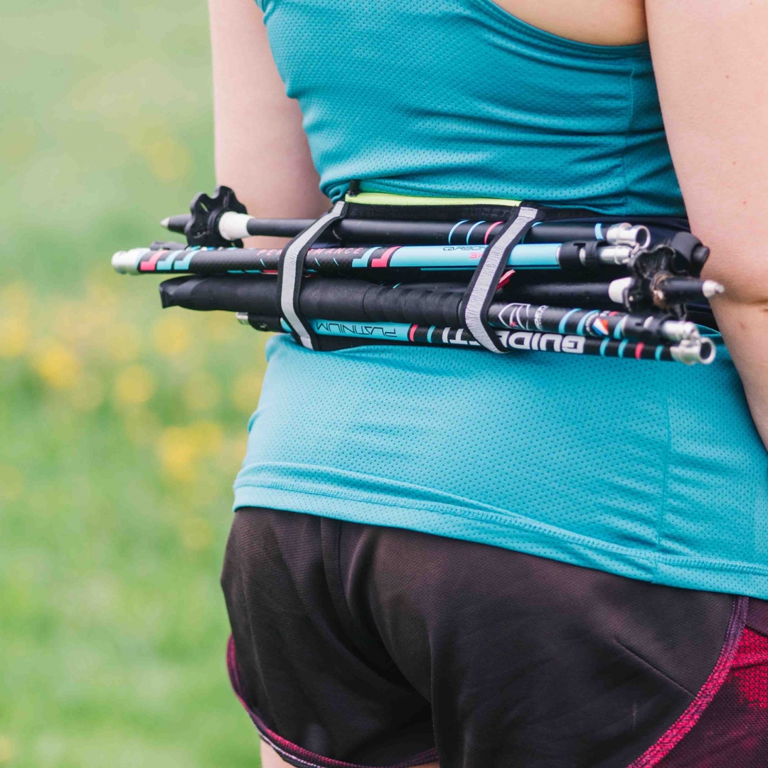 Collapsible trail running poles Guidetti Platinium Néo Pulse