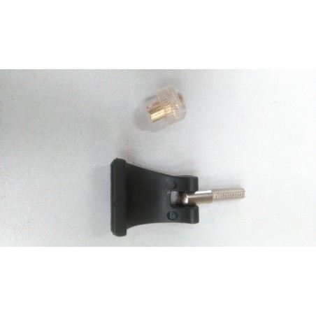 Clapet et écrou Easy-lock plastique noir pour bâton de randonnée Guidetti Clapet et écrou Easy-lock plastique noir pour bâton de randonnée Guidetti