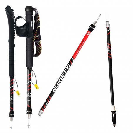 Bâtons de trail pliables et démontables Guidetti Performance Silver Bâtons de trail pliables et démontables Guidetti Performance Silver