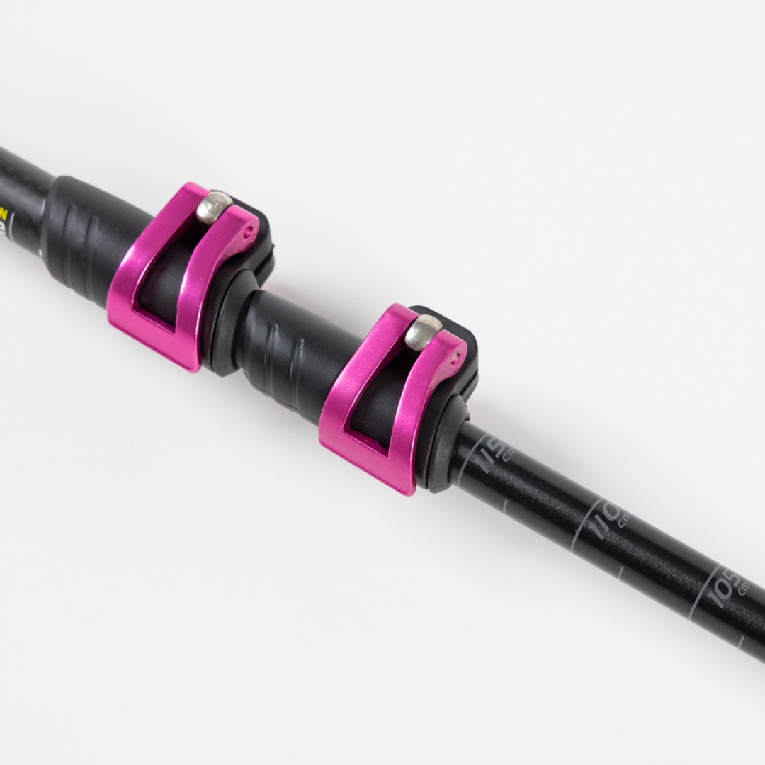 Clapets easylock pour régler la taille du bâton