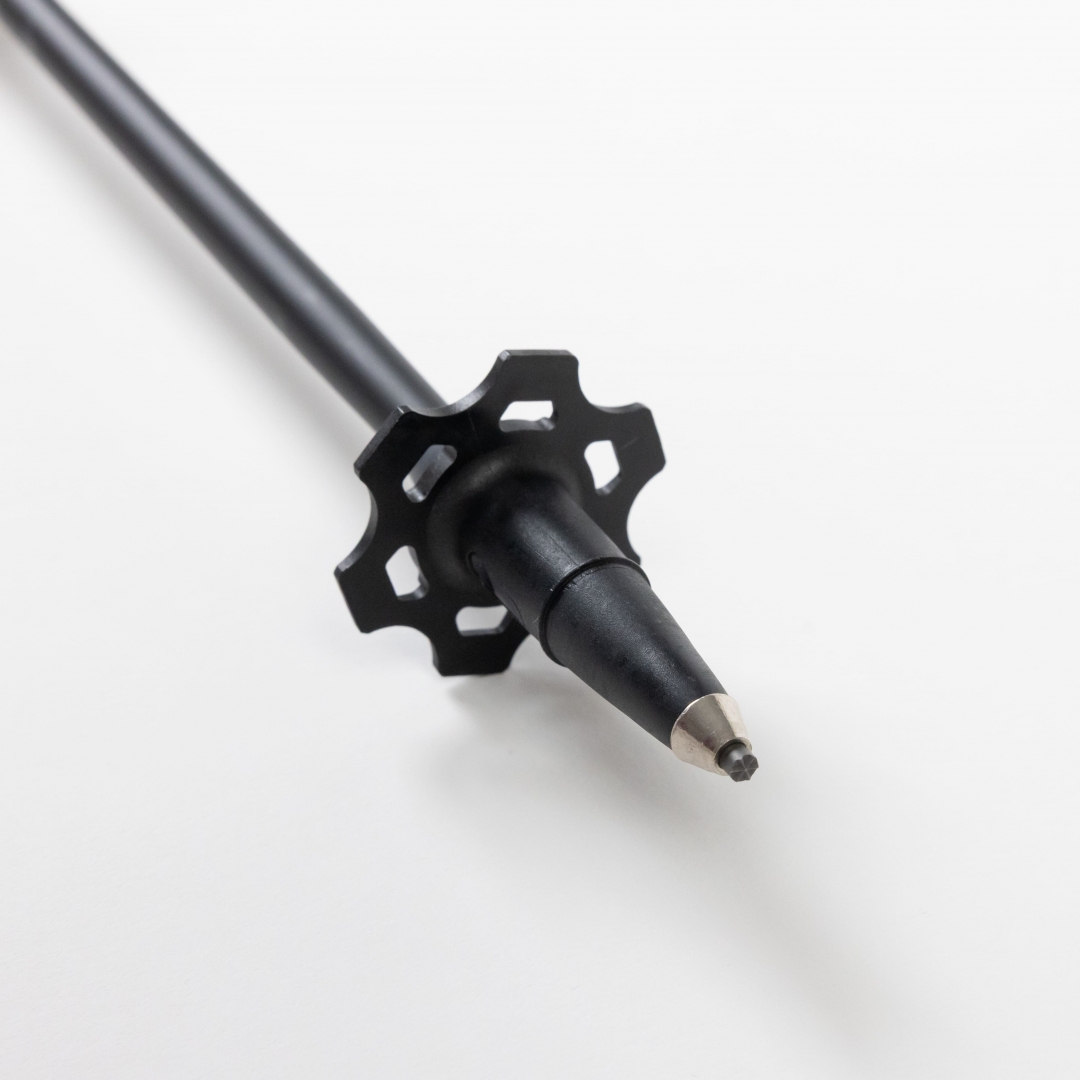 rondelle été intégrée au baton de randonnée