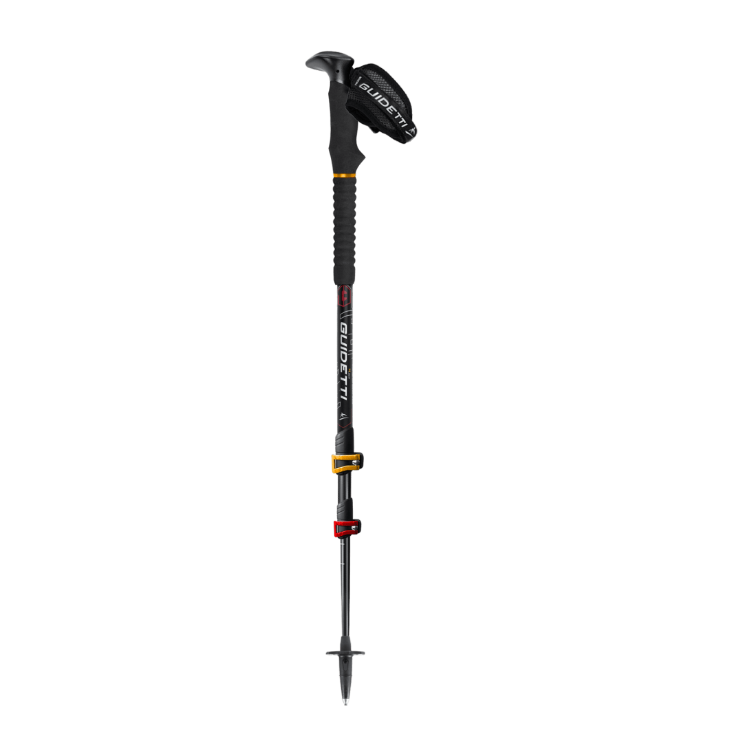bâton de randonnée aluminium T3 grenat