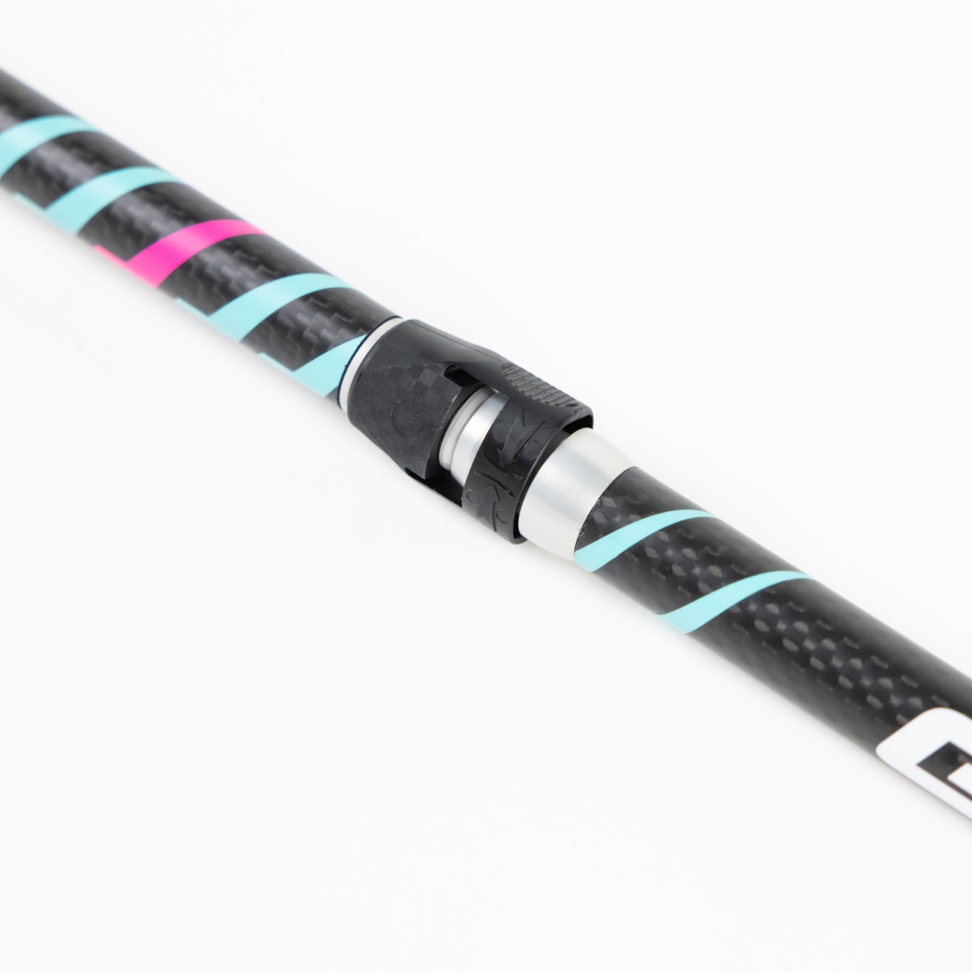 Bâtons de trail carbone pliable 3 brins - Guidetti Sport