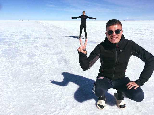 Johan et Charline en Bolivie