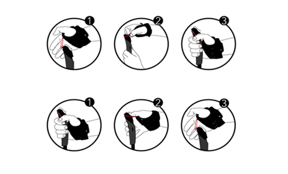 Poignée Viper+ Guidetti