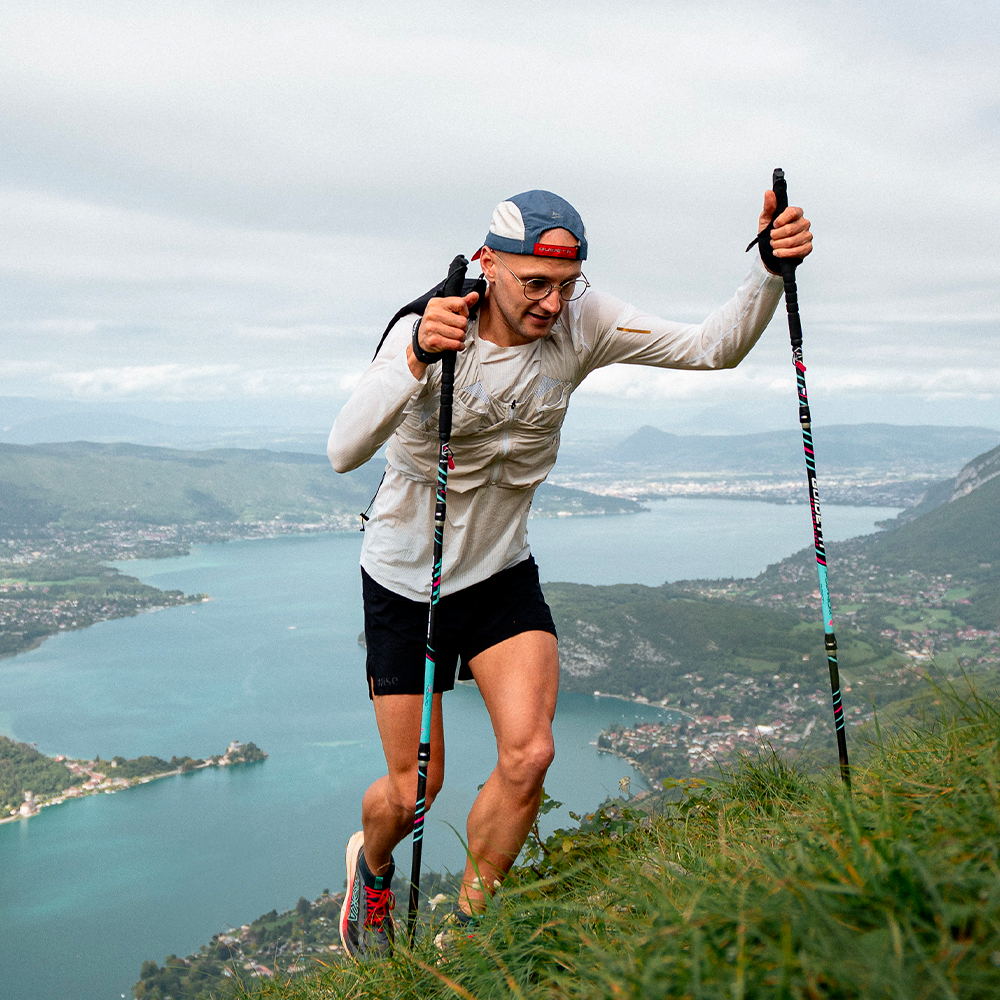 Trail en montagne